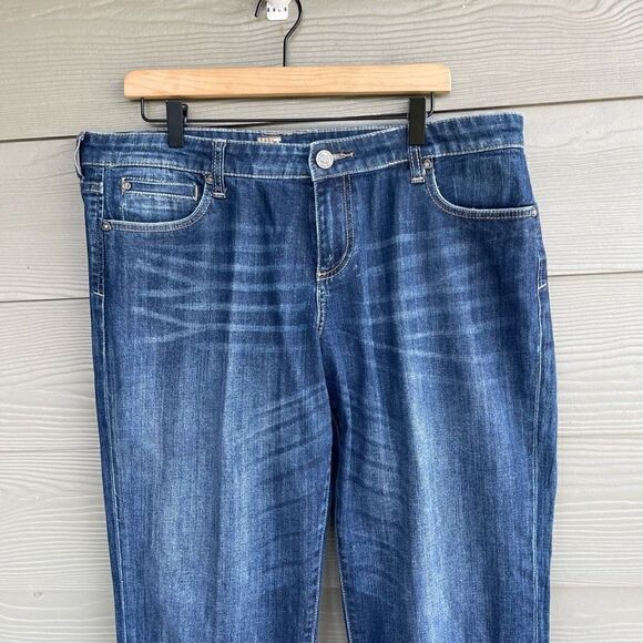 Kut from the Cloth straight leg jeans size 14 - Picture 2 of 7